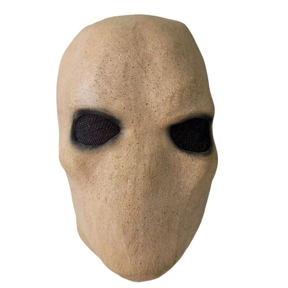 adult slender man rubber mask terrifying halloween beautifully painted mask. - Picture 7 of 11